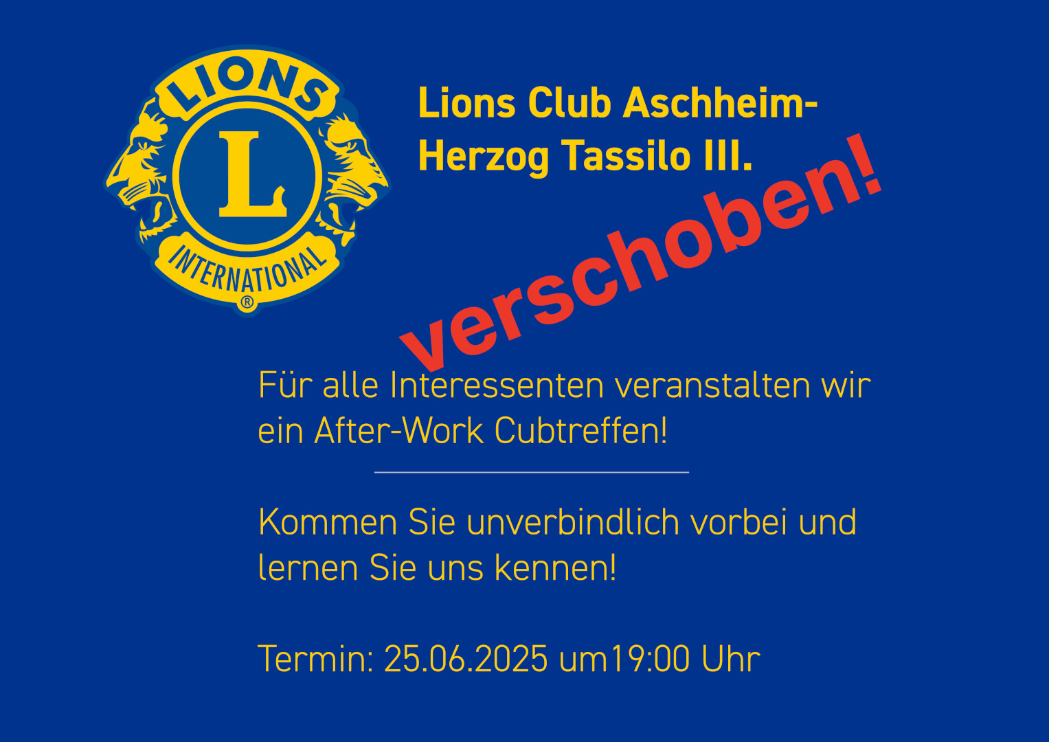 Lions Flyer