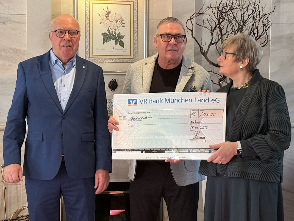 Spendenübergabe